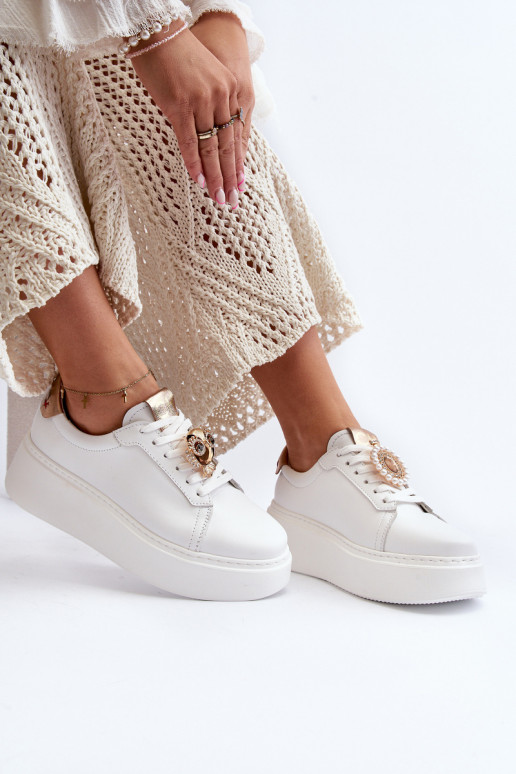     modelio batai CheBello 4411 baltos spalvos