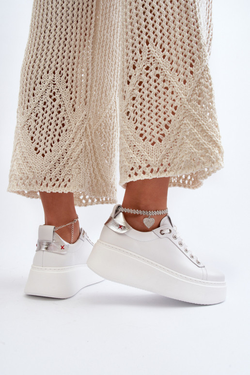     modelio batai  CheBello 4406 baltos spalvos