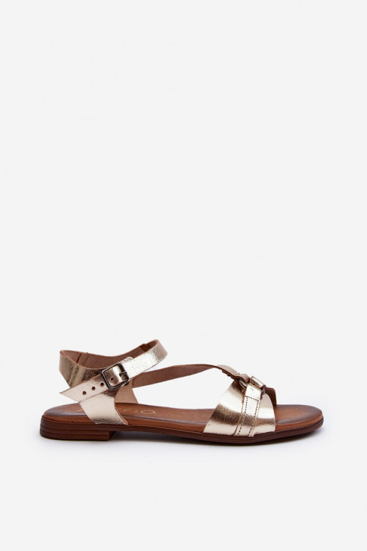 Zazoo 40182 Moteriškos basutės  aukso spalvos