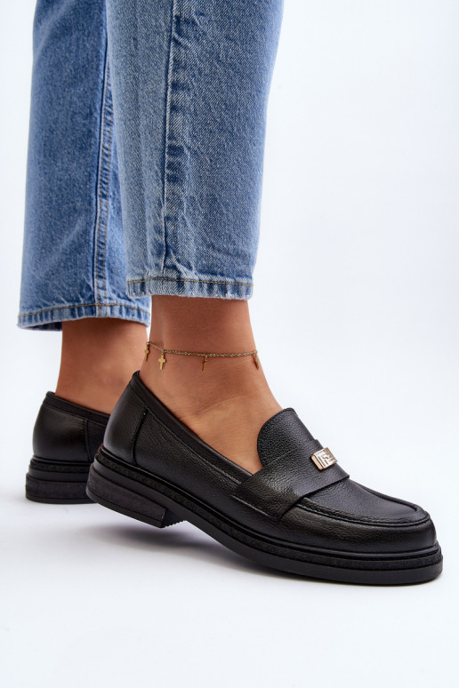 Zazoo 20165   moteriški mokasinai Juodos spalvos