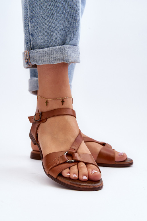 Zazoo 40182 Moteriškos basutės  rudos spalvos