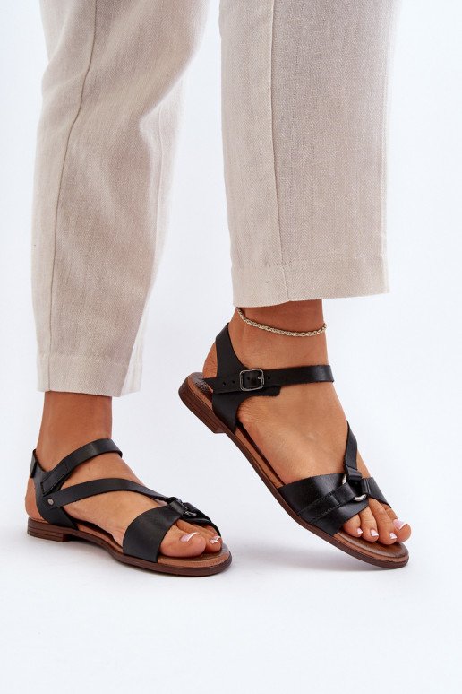 Zazoo 40182 Moteriškos basutės  Juodos spalvos