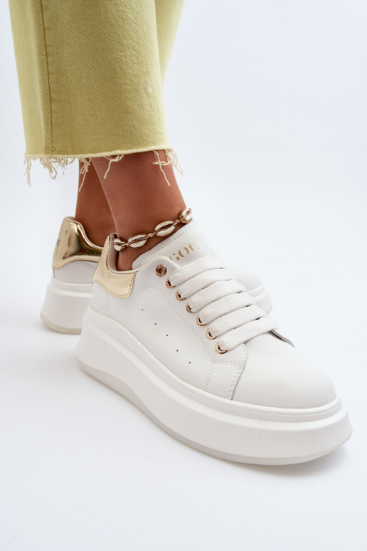 modelio batai  GOE NN2N4031 baltos spalvos    modelio batai  GOE NN2N4031 baltos spalvos