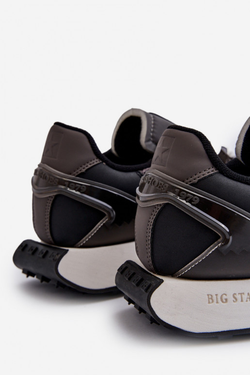 Vyriški sportiniai batai su Memory Foam sistema Big Star NN174347 juodos spalvos