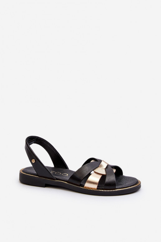 Zazoo 40382 Moteriškos basutės   Juodos spalvos