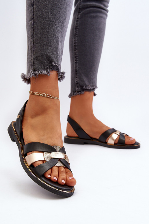 Zazoo 40382 Moteriškos basutės   Juodos spalvos