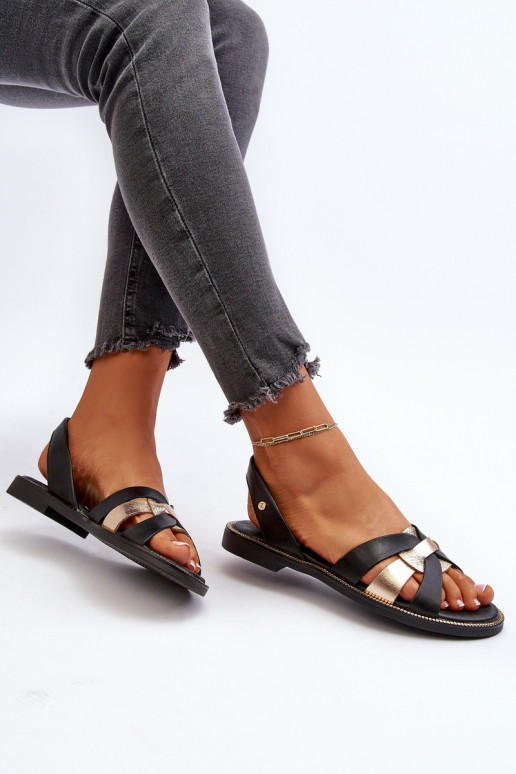 Zazoo 40382 Moteriškos basutės   Juodos spalvos