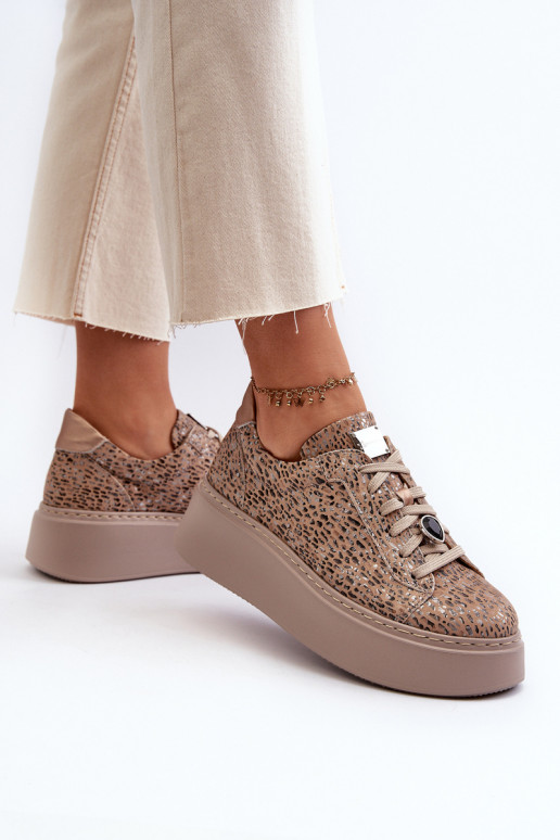   sportiniai bateliai su platforma  06191-10 smėlio spalvos