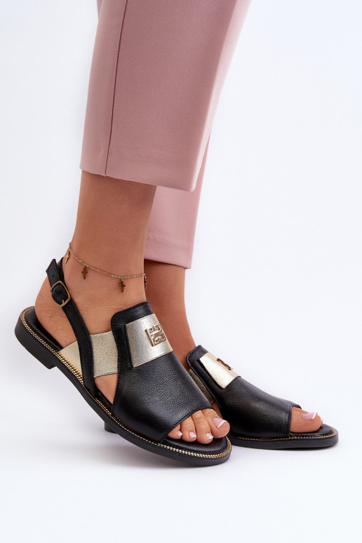 Zazoo 40385  Moteriškos basutės Juodos spalvos