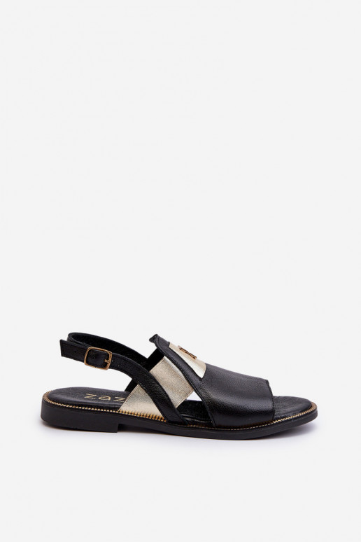 Zazoo 40385  Moteriškos basutės Juodos spalvos