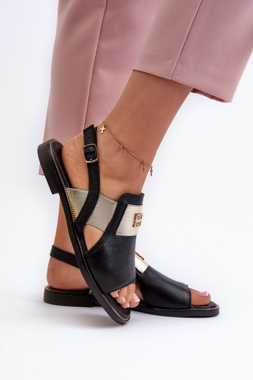 Zazoo 40385  Moteriškos basutės Juodos spalvos