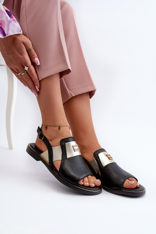 Zazoo 40385  Moteriškos basutės Juodos spalvos