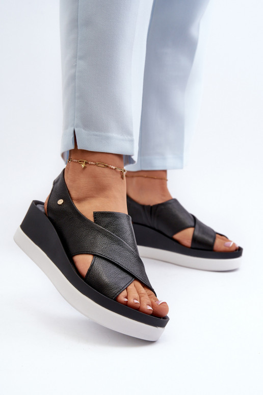 Zazoo 40256   Platforminės basutės Juodos spalvos