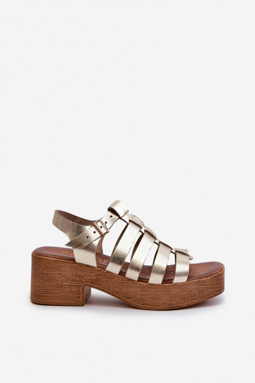 Zazoo 40410 Moteriškos basutės  aukso spalvos