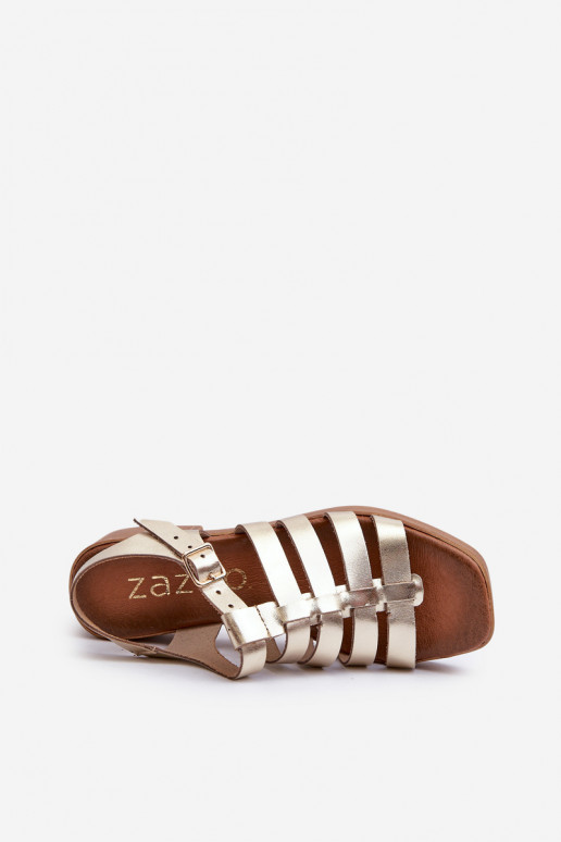 Zazoo 40410 Moteriškos basutės  aukso spalvos