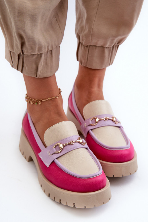 Zazoo 3475    Mokasinai smėlio spalvos