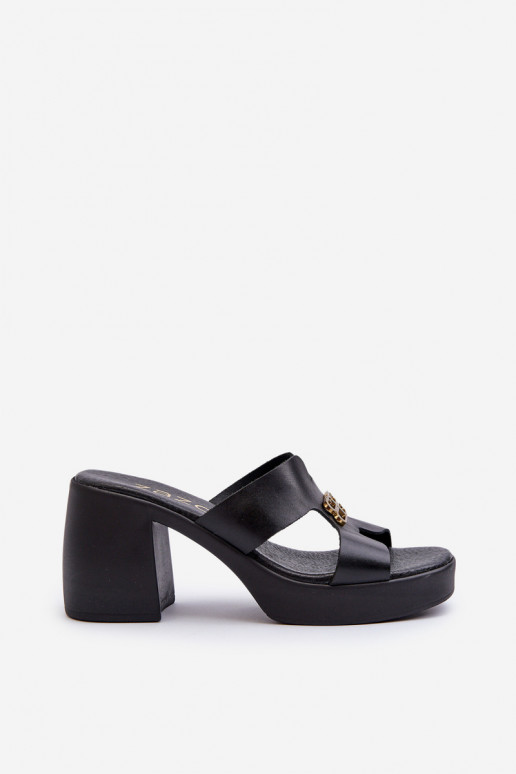 Zazoo 40419 Šlepetės   Juodos spalvos