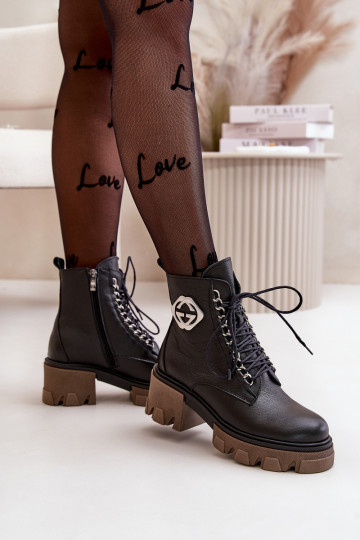 Zazoo 60376   pašiltinti Aulinukai su užtrauktukais Juodos spalvos 2