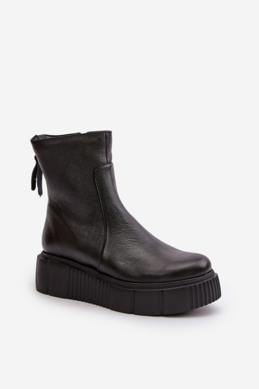 Zazoo 60369 Moteriški aulinukai  su platforma Juodos spalvos