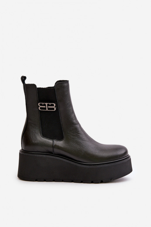 Zazoo 60498 Moteriški aulinukai   su platforma I Koturnie Juodos spalvos