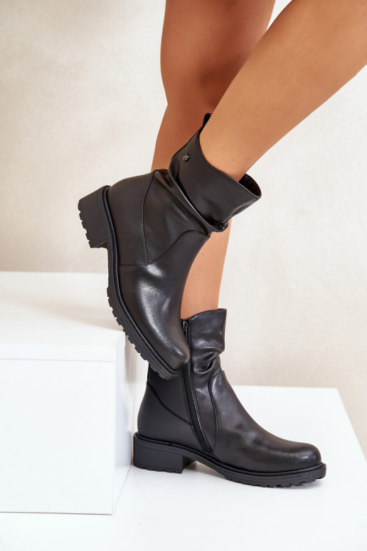 Aulinukai  pašiltinti  Juodos spalvos Vinceza 66714