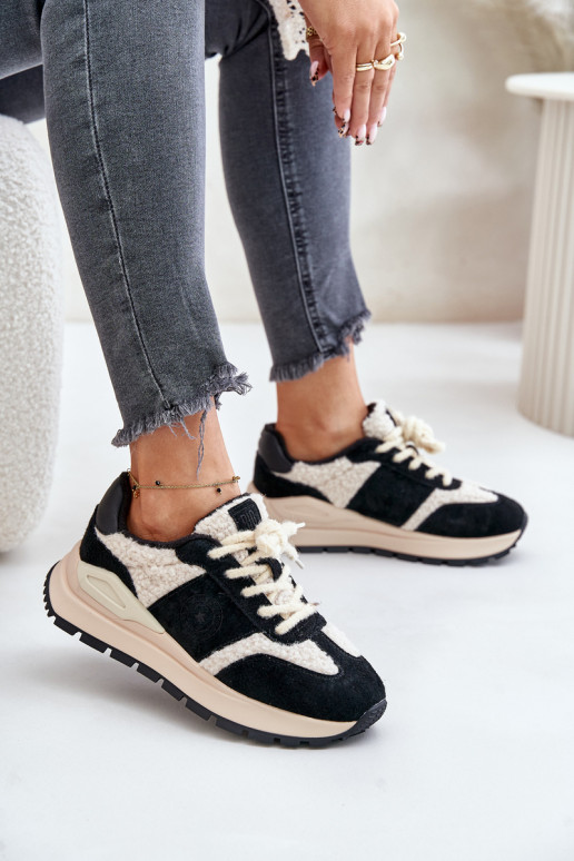 pašiltinti  modelio batai    Big Star OO274A318 HI-POLY SYSTEM Juodos spalvos