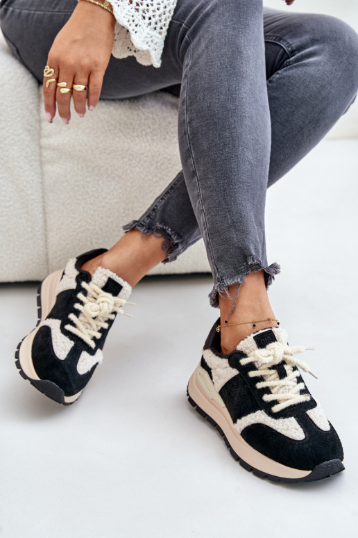 pašiltinti  modelio batai    Big Star OO274A318 HI-POLY SYSTEM Juodos spalvos