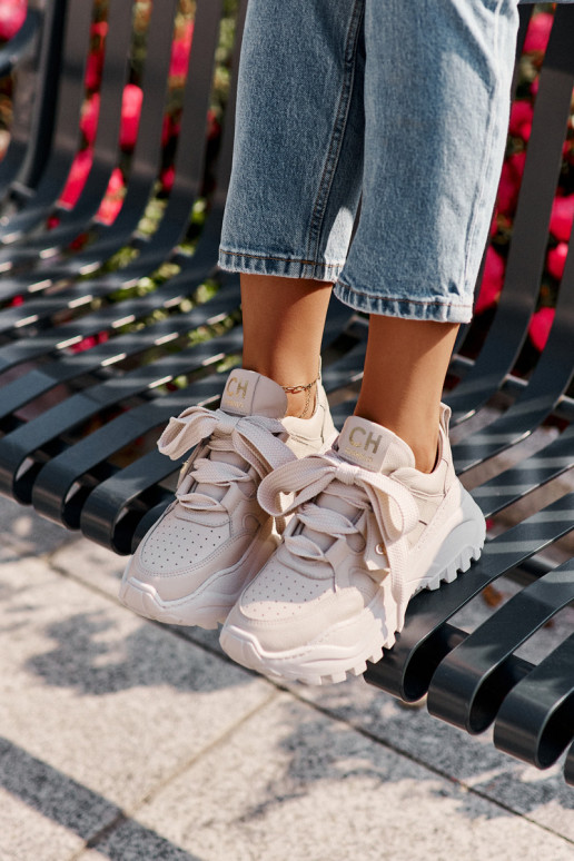     modelio batai smėlio spalvos CheBello 4583