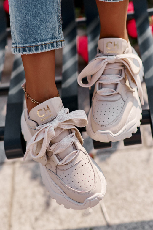     modelio batai smėlio spalvos CheBello 4583