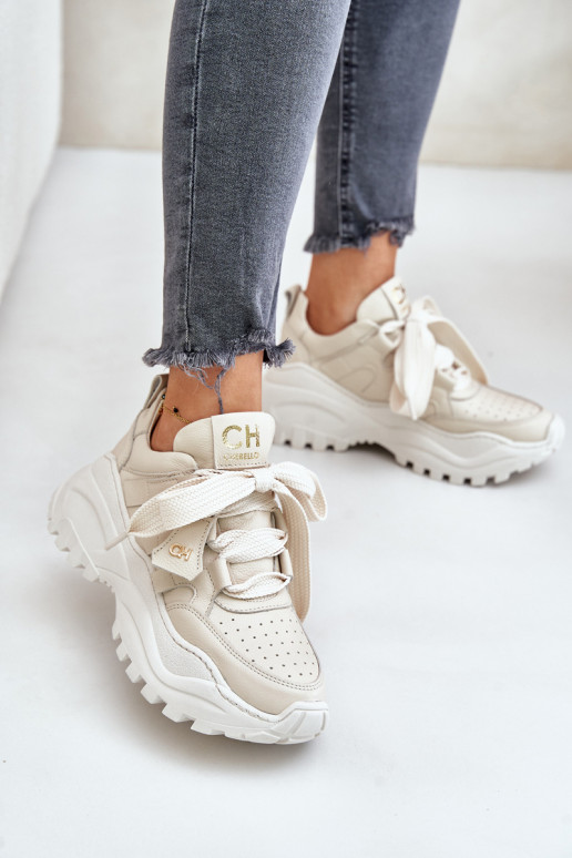     modelio batai smėlio spalvos CheBello 4583