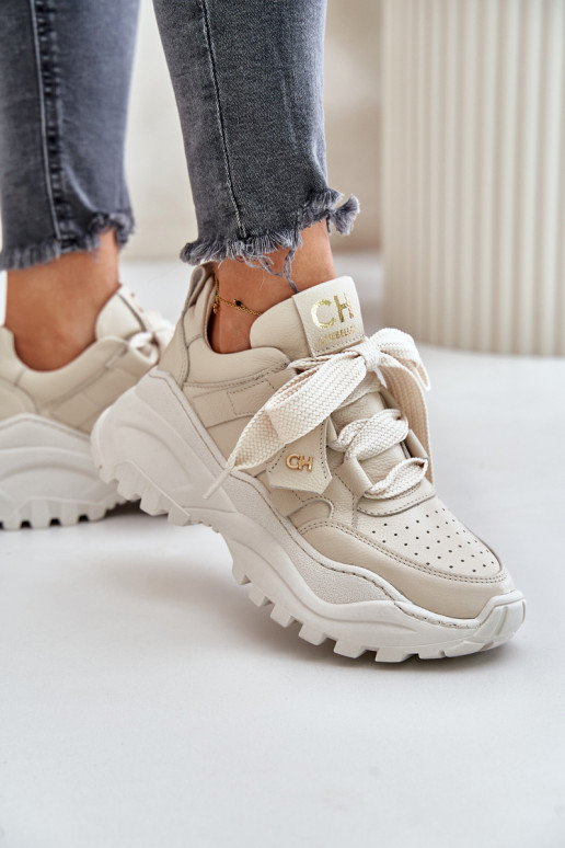     modelio batai smėlio spalvos CheBello 4583