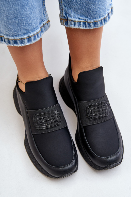 sportiniai bateliai su platforma   Juodos spalvos Artiker 55C0035