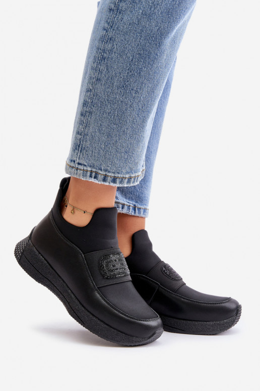 sportiniai bateliai su platforma   Juodos spalvos Artiker 55C0035