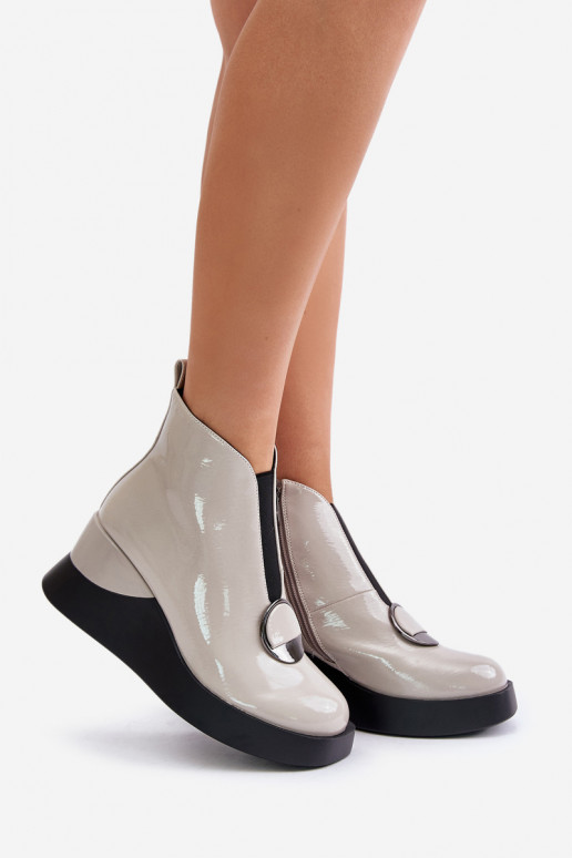 su lako efektu Aulinukai  pašiltinti D&A MR880-136 pilkos spalvos