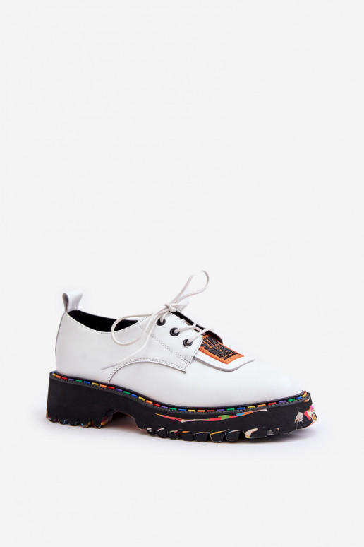   batai  su raišteliais Artiker 55C0500 baltos spalvos