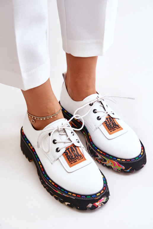   batai  su raišteliais Artiker 55C0500 baltos spalvos