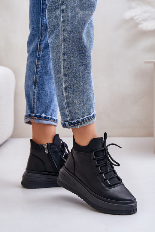    sportiniai bateliai su platforma Artiker 55C1041 Juodos spalvos