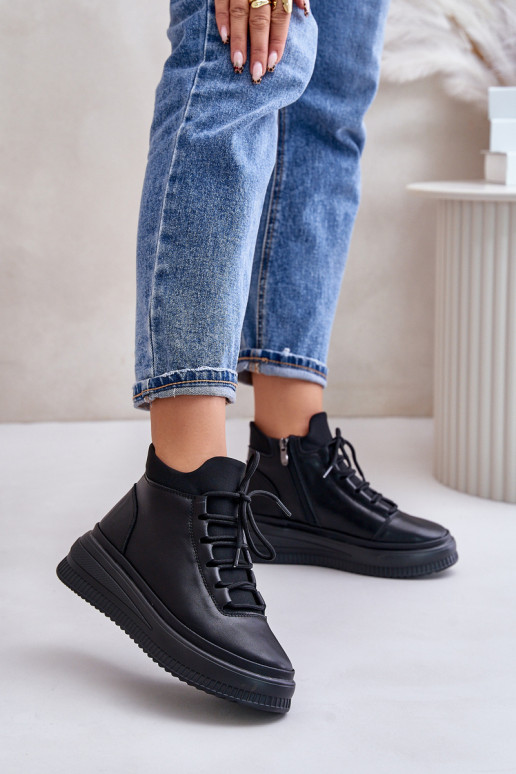    sportiniai bateliai su platforma Artiker 55C1041 Juodos spalvos