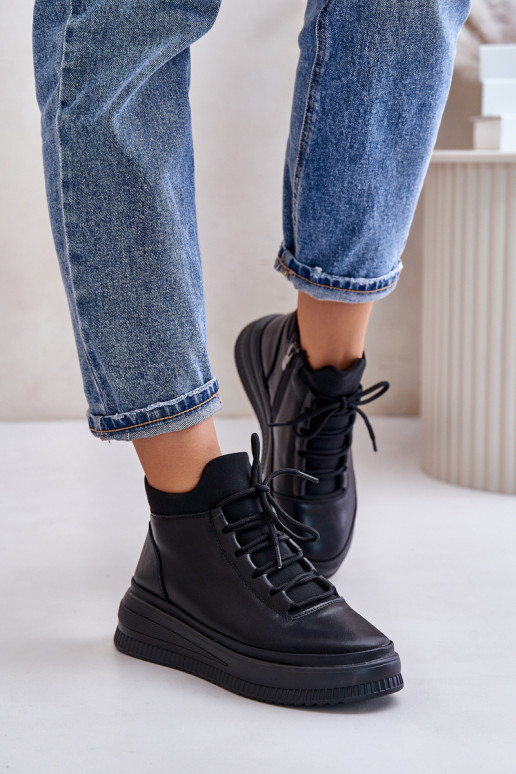    sportiniai bateliai su platforma Artiker 55C1041 Juodos spalvos