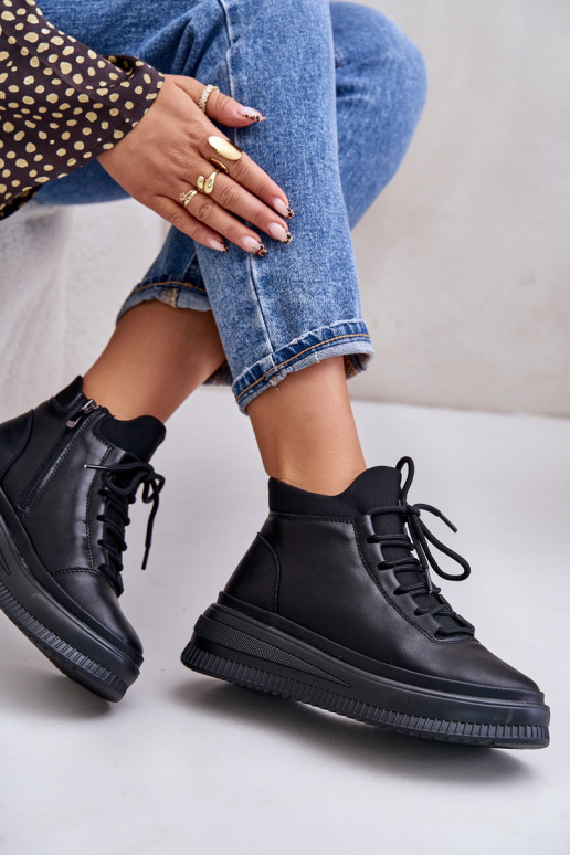    sportiniai bateliai su platforma Artiker 55C1041 Juodos spalvos