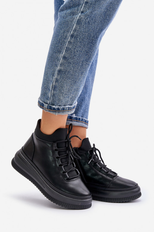    sportiniai bateliai su platforma Artiker 55C1041 Juodos spalvos