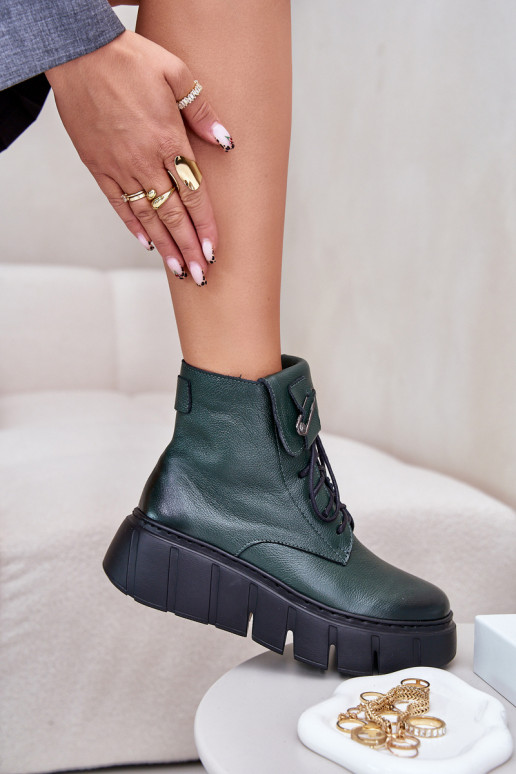 Zazoo 60511 Aulinukai  su platforma pašiltinti chaki spalvos Zazoo 60511 Aulinukai  su platforma pašiltinti chaki spalvos