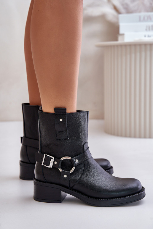 Zazoo 60480 Aulinukai žemu kulniuku pašiltinti Juodos spalvos Zazoo 60480 Aulinukai žemu kulniuku pašiltinti Juodos spalvos