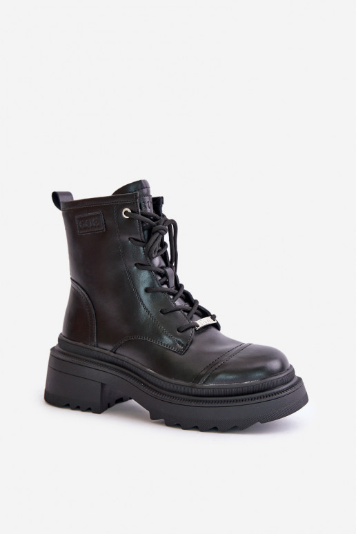 auliniai batai Aulinukai pašiltinti  Goe OO2N4115-W2 Juodos spalvos  auliniai batai Aulinukai pašiltinti  Goe OO2N4115-W2 Juodos spalvos