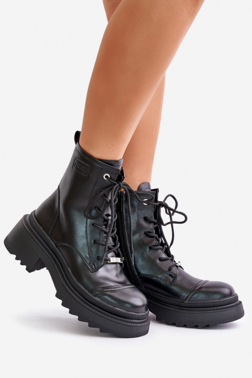 auliniai batai Aulinukai pašiltinti  Goe OO2N4115-W2 Juodos spalvos  auliniai batai Aulinukai pašiltinti  Goe OO2N4115-W2 Juodos spalvos