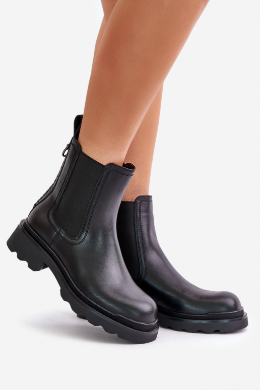   stilingi aulinukai  pašiltinti D&A JC42-86 Juodos spalvos