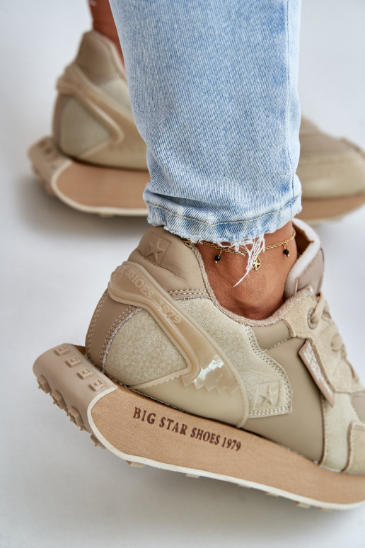    modelio batai  Big Star OO274564 Hi-Poly System smėlio spalvos