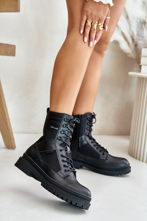   batai Aulinukai  pašiltinti Big Star OO174164 Juodos spalvos