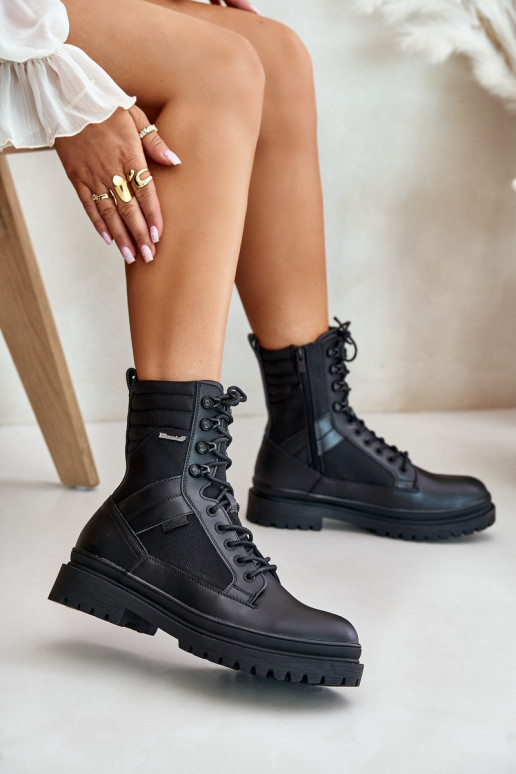   batai Aulinukai  pašiltinti Big Star OO174164 Juodos spalvos