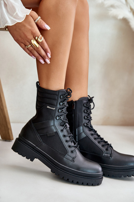   batai Aulinukai  pašiltinti Big Star OO174164 Juodos spalvos